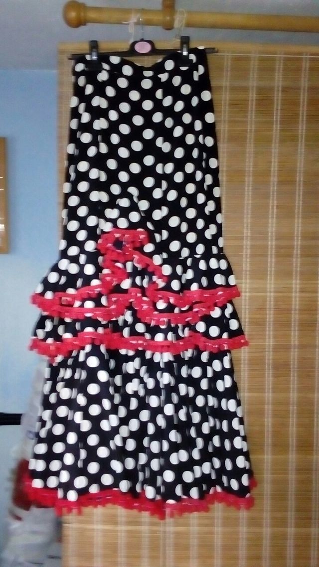 falda flamenco para escenario o feria
