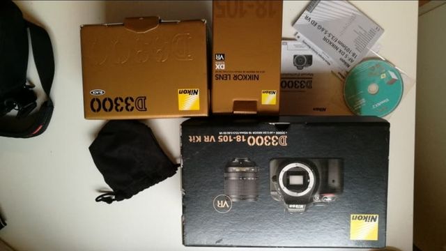 Cámara Réflex NIKON D3300 + AF-S DX NIKKOR 18-105