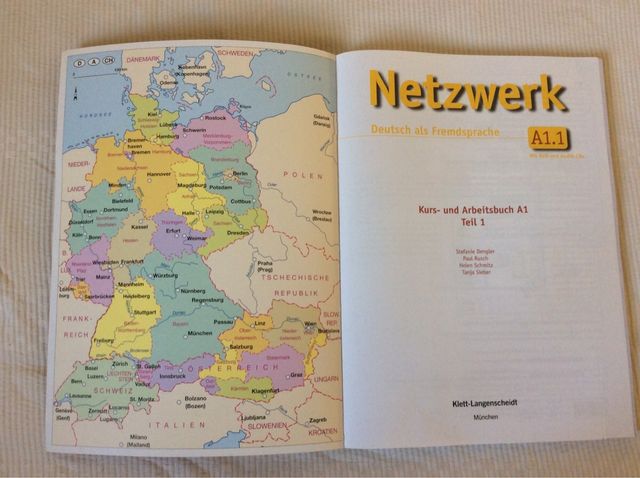 Libro escolar de aleman en perfecto estado