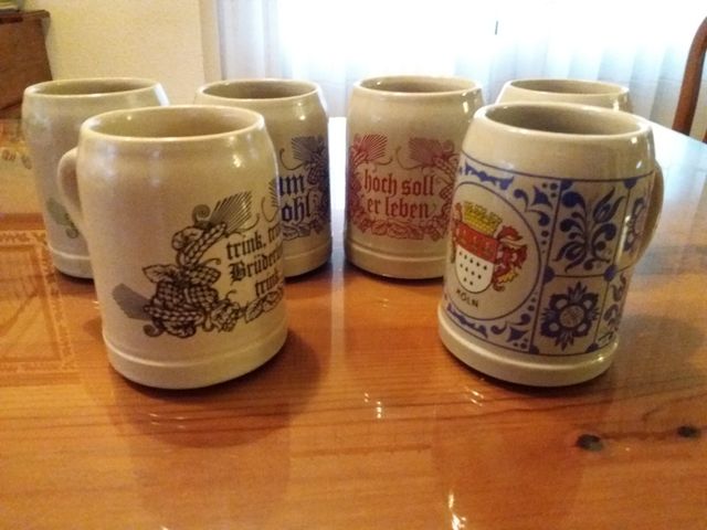 jarras de cerveza alemanas