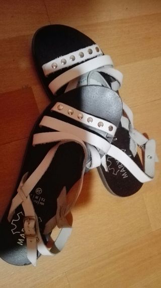 MPaz Por 38 Wallapop € En Mano Piel Madrid Segunda 5 De Sandalias T KlT13JFc