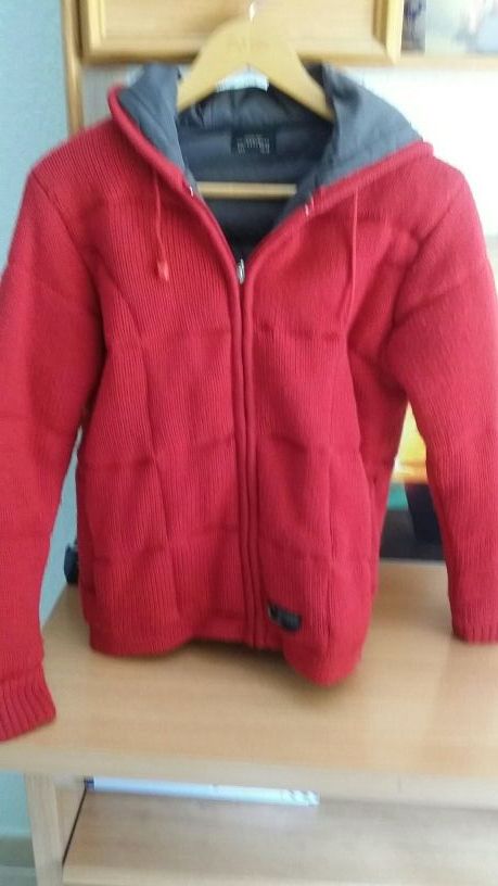 chaqueta punto forrada
