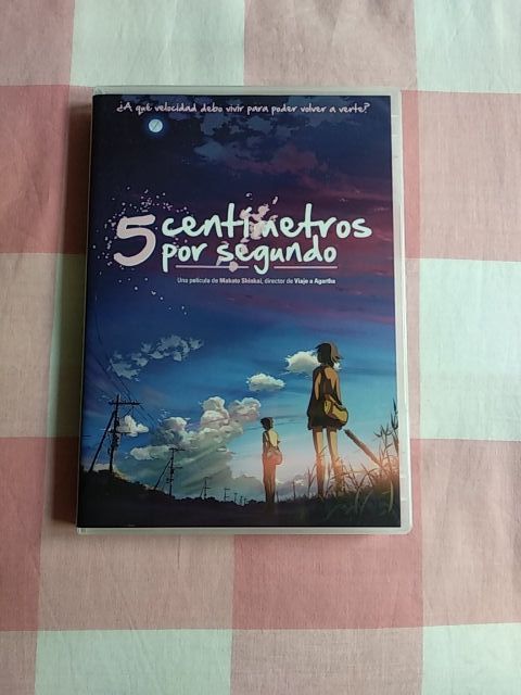 pelicula en dvd 5 Centimetros por segundo