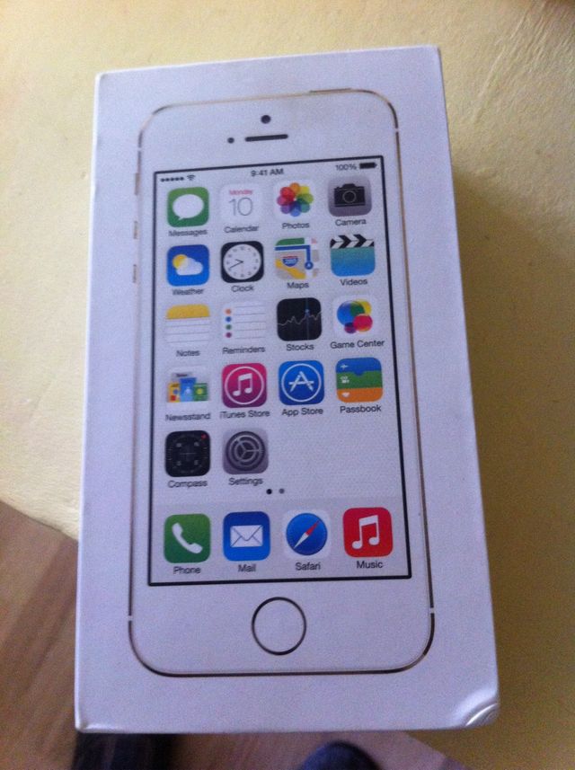 Caja Original: Iphone 5s
