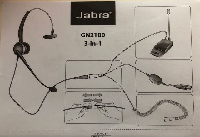 Hands Free Jabra 2100