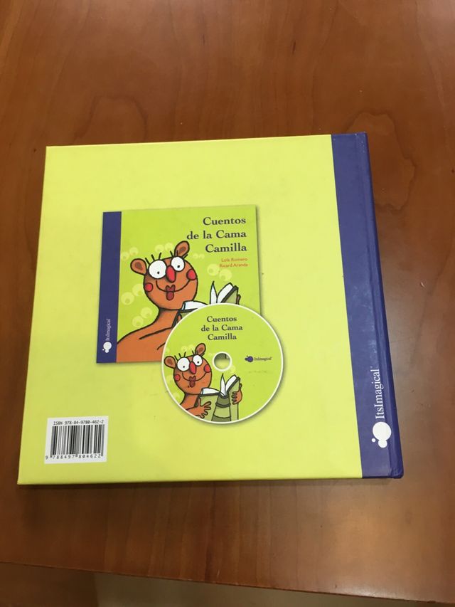 Cuentos de la cama Camilla libro y DVD