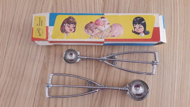 Juego cucharas helado