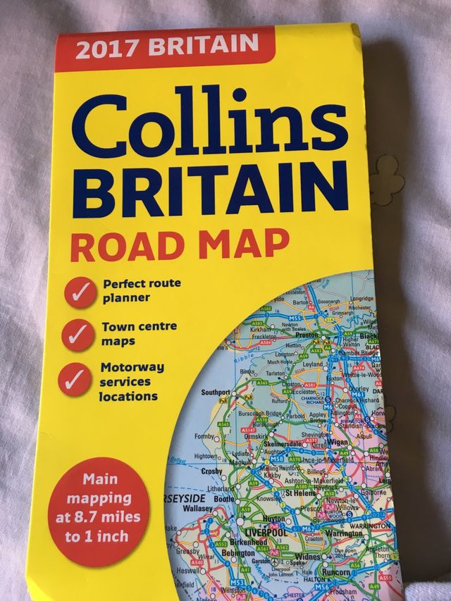 Mapa de Gran Bretaña