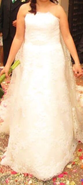 VESTIDO NOVIA  (PRONOVIAS) velo de regalo