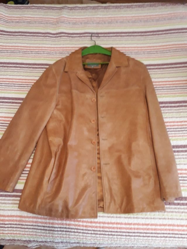 chaqueta de piel de hombre. talla 54