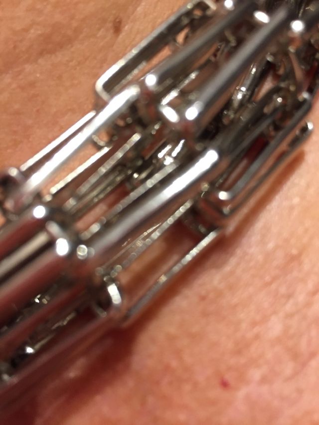 Collar MAXMARA plateado corto