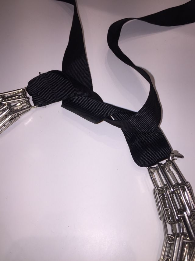 Collar MAXMARA plateado corto