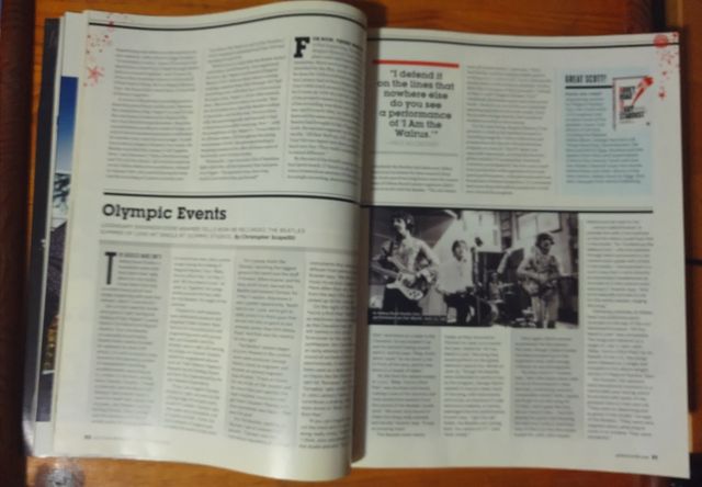 Beatles: Revista Guitar World Diciembre 2012.   --