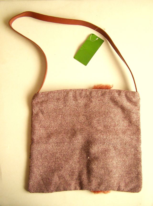 Bolso Doran Luy patchwork tweed nuevo