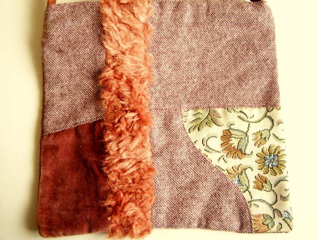 Bolso Doran Luy patchwork tweed nuevo