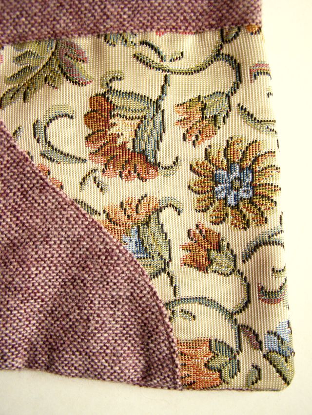 Bolso Doran Luy patchwork tweed nuevo