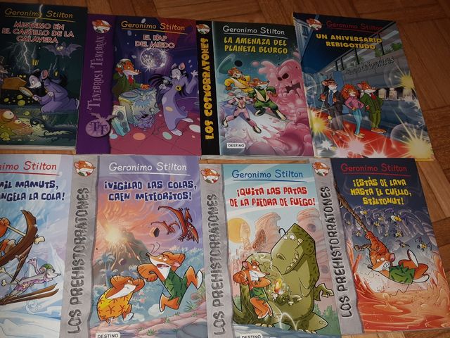 Libros Geronimo Stilton 