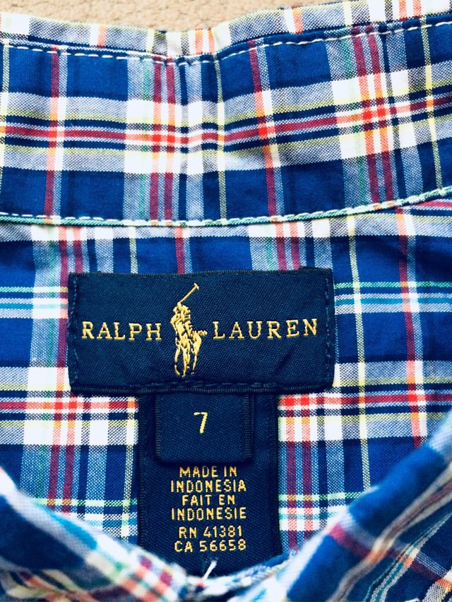 Camisa Ralph Lauren talla7