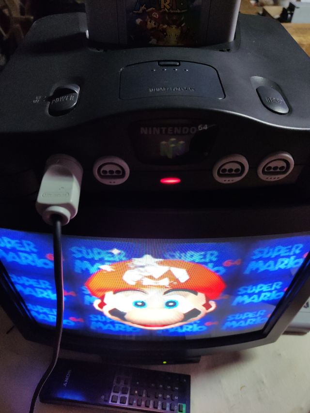 CONSOLE NINTENDO 64 + SUPER MARIO 64