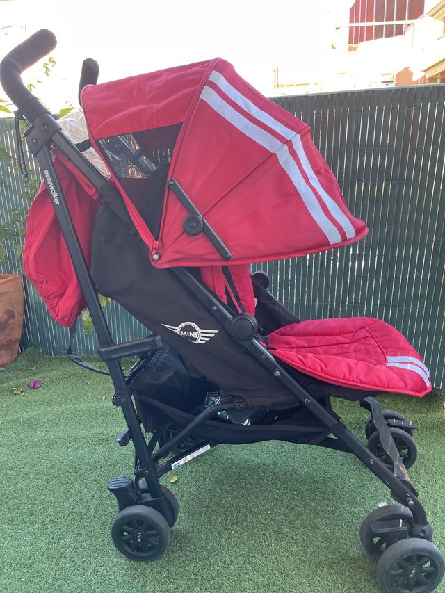 Silla paseo easy walker roja
