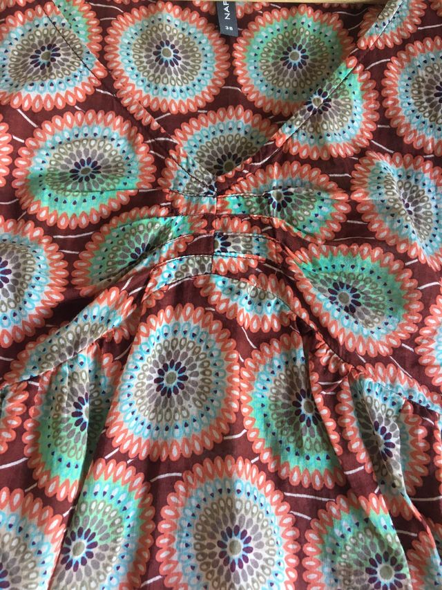 Blusa Naf Naf algodón talla 38