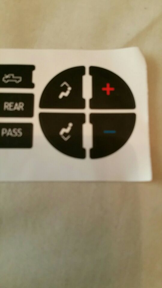 Pegatinas reparación climatizador volkswagen