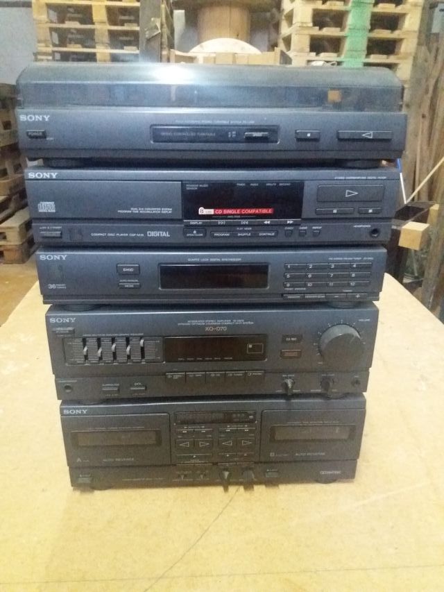 Equipo de música sony modular de