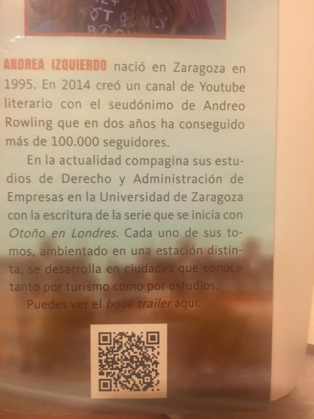 Libro Otoño en Londres