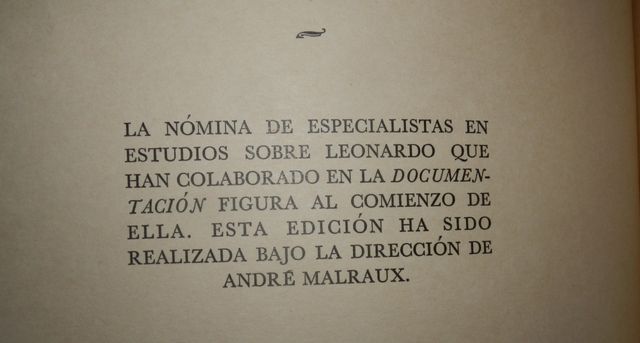 LEONARDO DE VINCI AÑO 1953