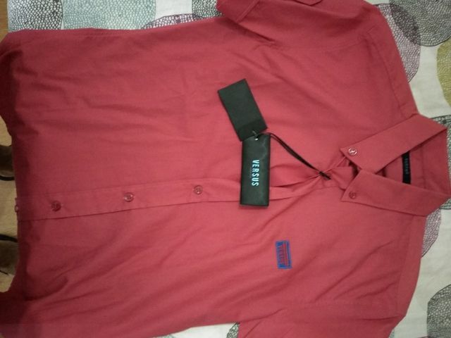 camisa versus versace t-48, nueva con etiqueta