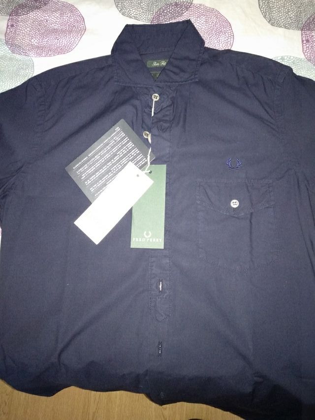 camisa fred perry t-s ,nueva con etiqueta