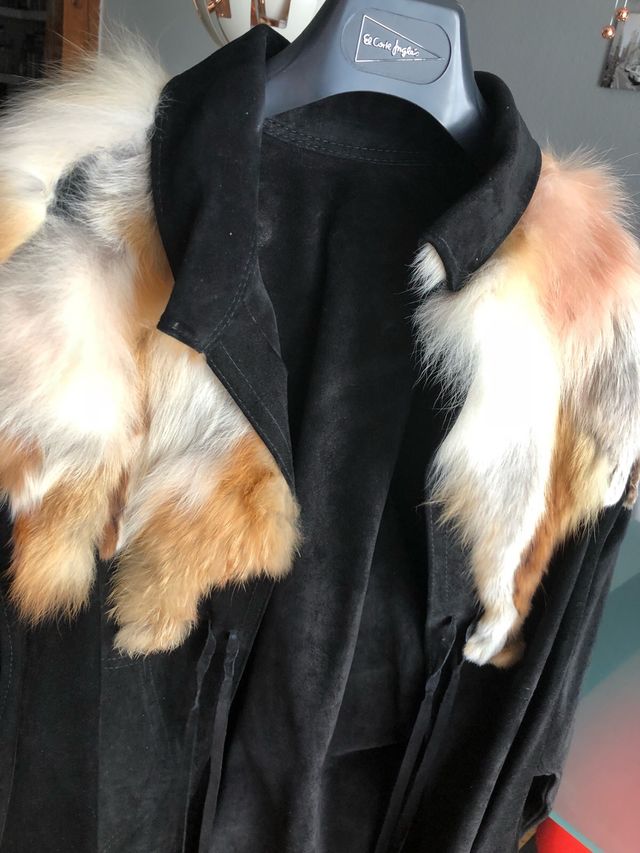 Chaquetón mujer Negro