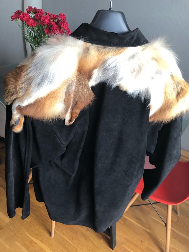 Chaquetón mujer Negro