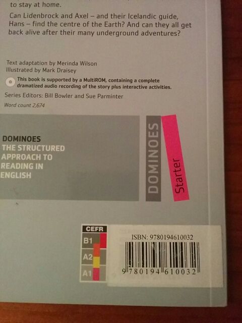 Libro inglés Journey to the centre of the Earth