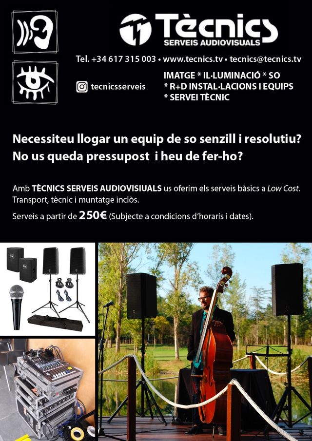 Ofrezco empleo esporádico y fines de semana