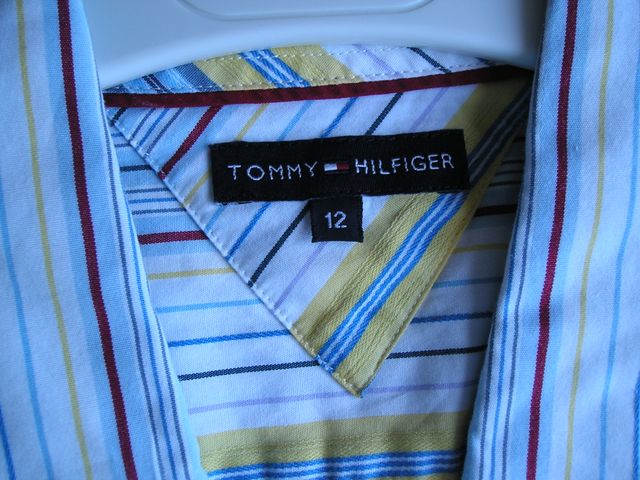 CAMISA TOMY HILFIGER ORIGINAL TALLA 12