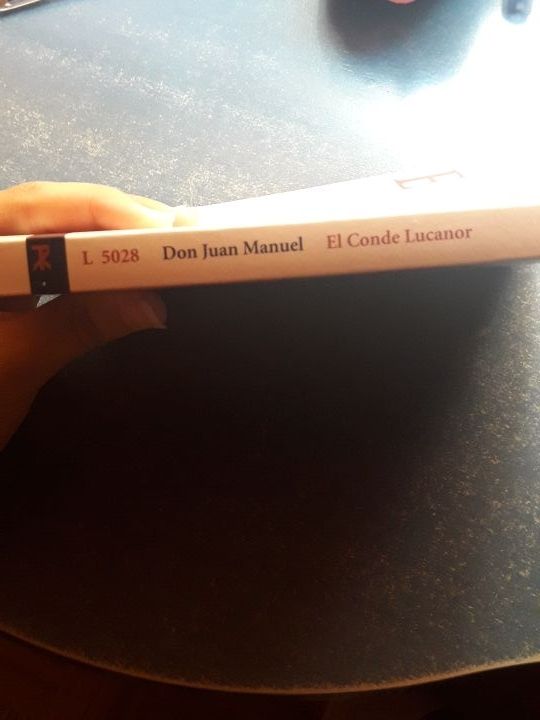 NUEVO! Libro de bolsillo "El Conde Lucanor"