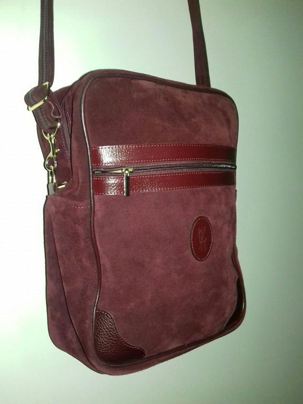 bolso piel unisex