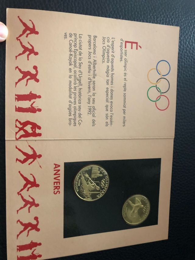 Cartera Andorra XXV Olimpiada