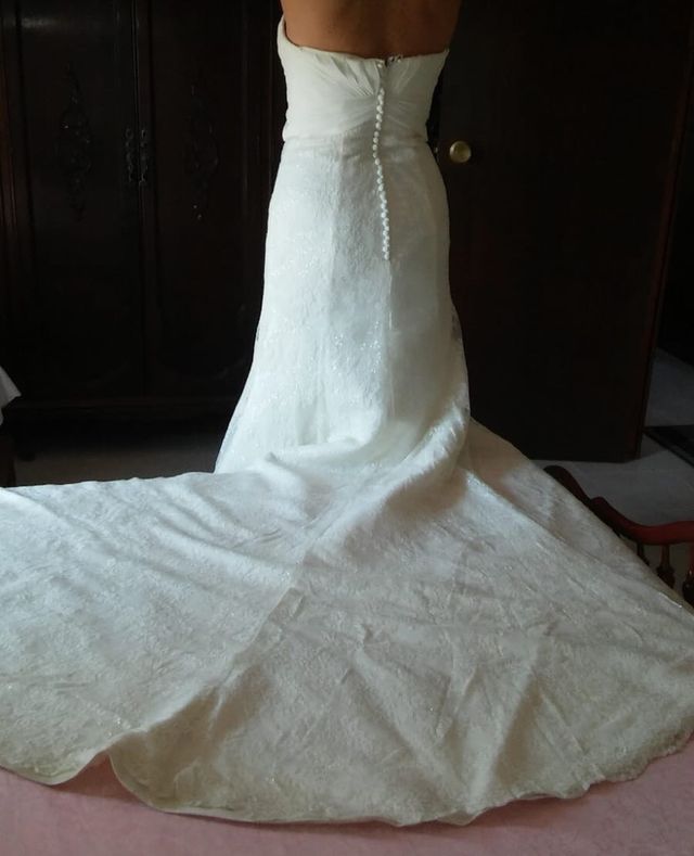Vestido de novia, luna novias