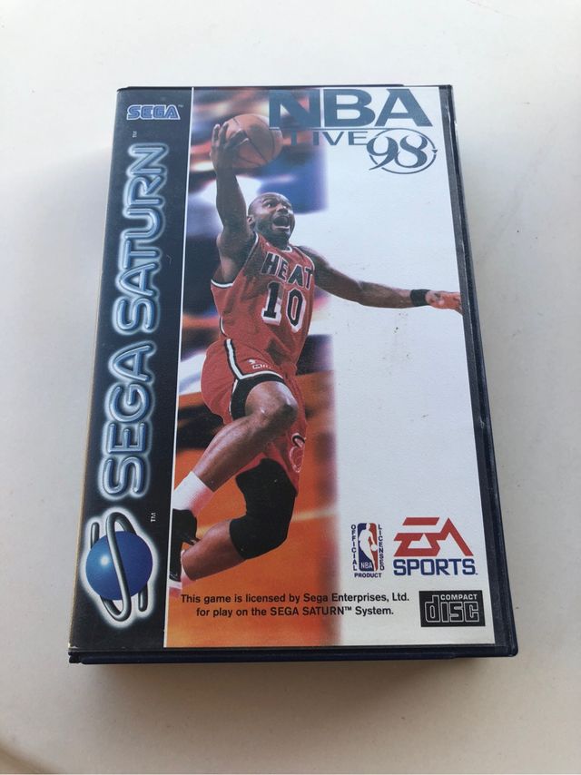 NBA Live 98 Sega Saturn