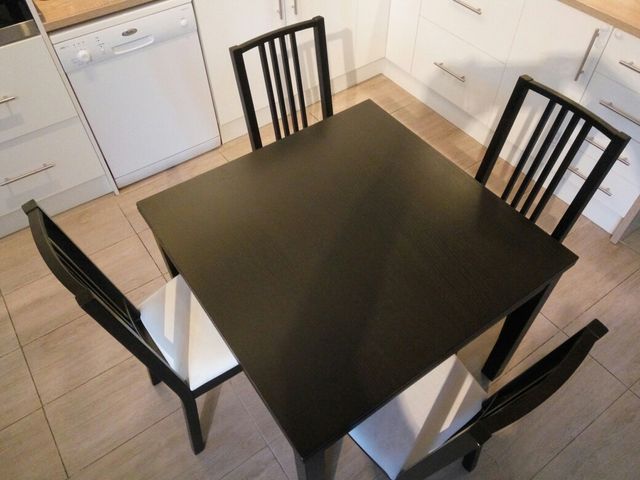 Mesa y sillas comedor Ikea de segunda mano por 100 € en Madrid en ... Mesa y sillas comedor Ikea de segunda mano por 100 € en Madrid en ...