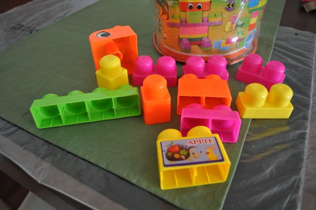 Bloques juguetes  Niños