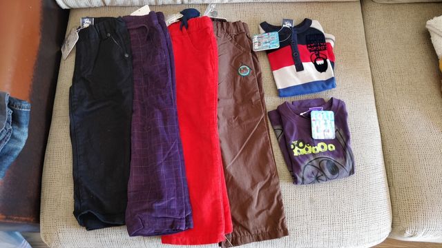 Lote Tuc tuc 2 años, NUEVO con etiqueta