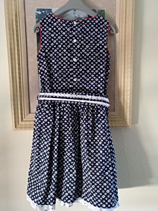 Vestido y chaqueta niña Talla 9-10