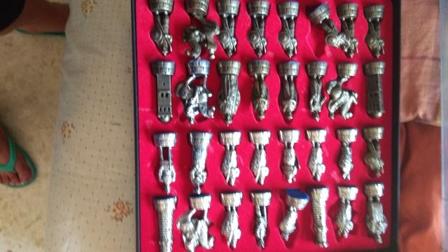 Ajedrez completo bronce!!!