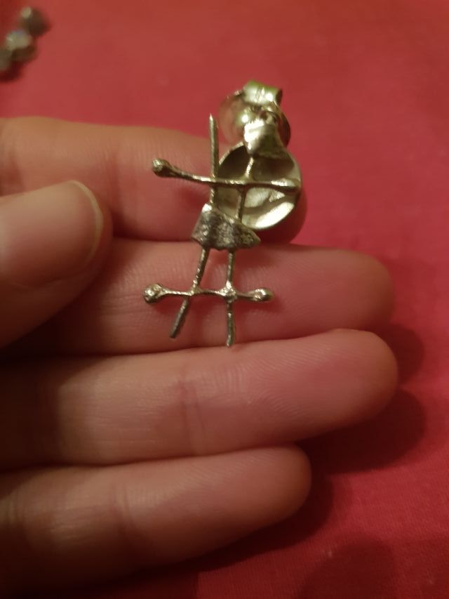 Pendientes plata autor Alex Redondo