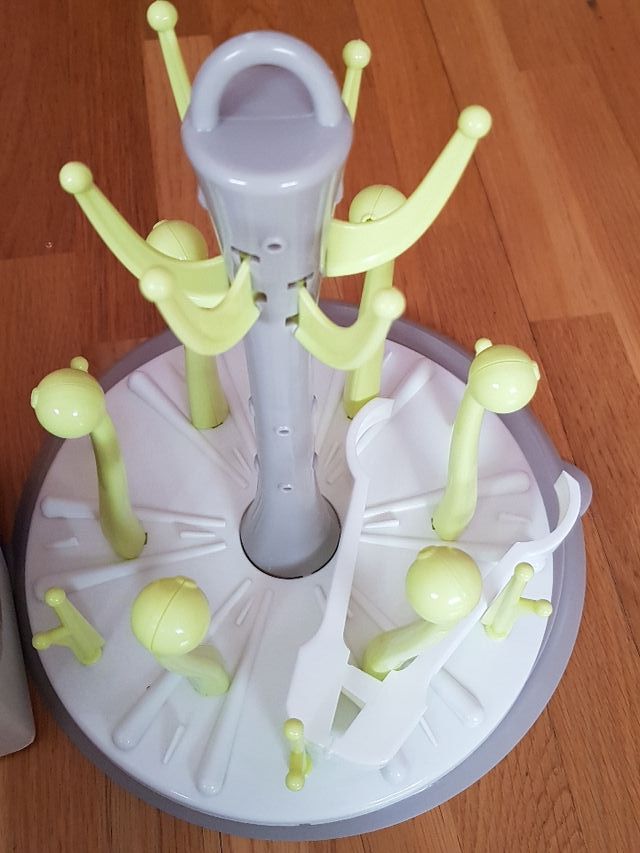 calienta biberones miniland y cuelga biberones