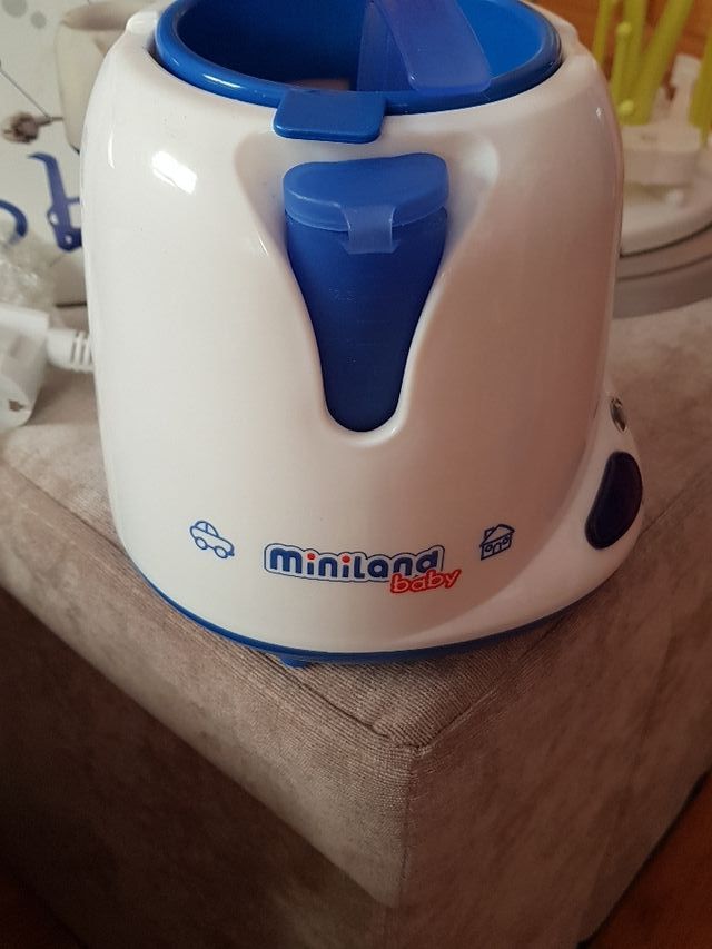 calienta biberones miniland y cuelga biberones