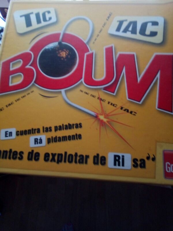 juego de mesa ,Tic Tac Boum